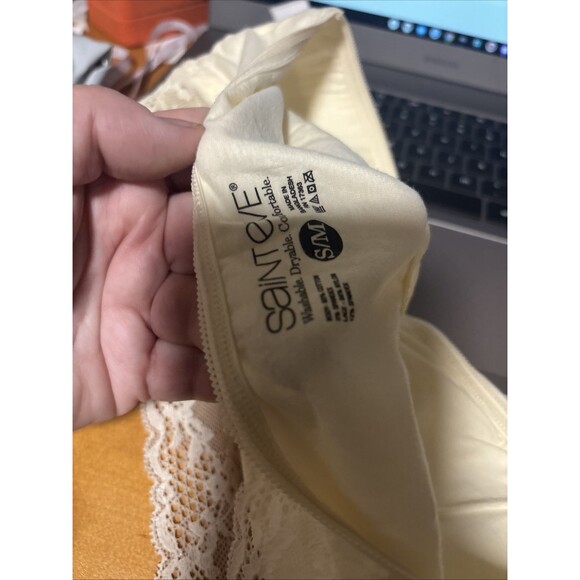 Sainteve Women's Yellow Strapless Bra S/M Stretch Cushioned - Picture 4 of 4